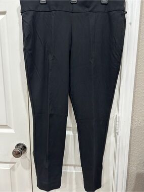 Anne Klein Black Women's Straight Leg Dress Pants
